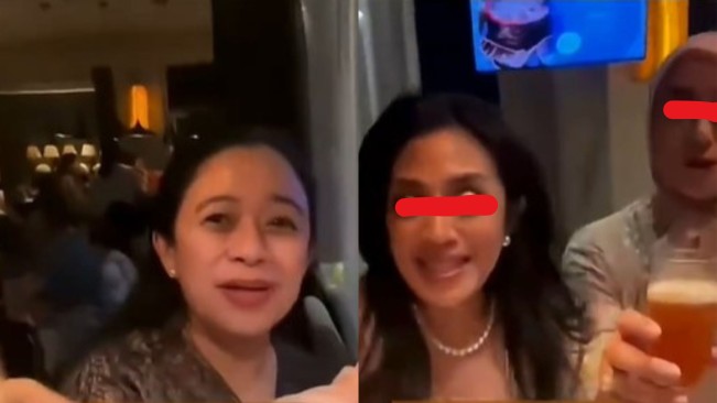 Heboh Video Puan Maharani Party Bareng Bos-Bos, Berikut Faktanya